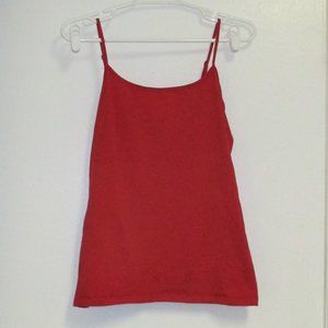 Shirt - Primark Red Sexy Fancy Delicate Stretch Cami Shirt with Spaghetti Straps